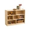 Jooyes 7 Cubby Storage Cabinet Kids Bookcase Organiser - H76cm - 100cm | Bookcase | 76cm