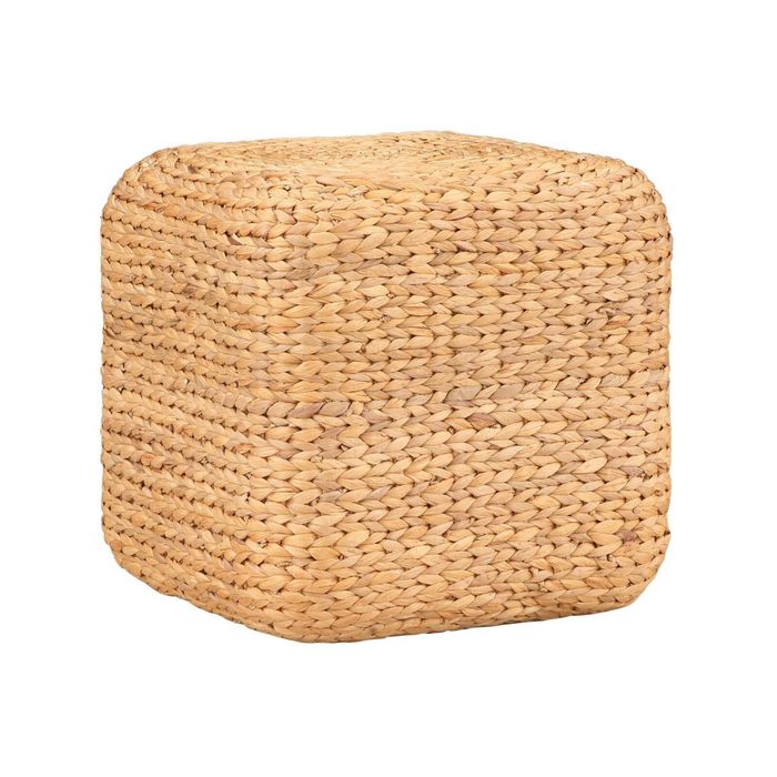 Landon Ottoman Pouf Footrest Stool Square Woven