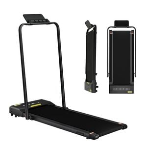 Everfit 2 In 1 Treadmill Electric Walking Pad Under Desk Home Gym Fitness 380mm Black