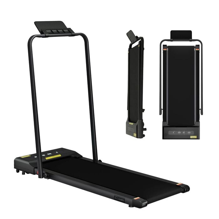 Everfit 2 In 1 Treadmill Electric Walking Pad Under Desk Home Gym Fitness 380mm Black