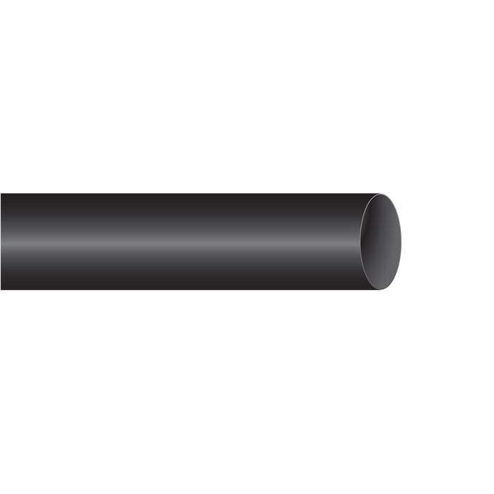 Windoware 16mm x 2m Black Cafe Rod