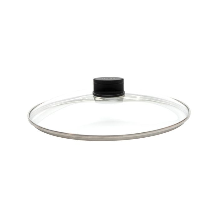 Woll Eco Lite Fixed Knob Safety Glass Lid 30cm