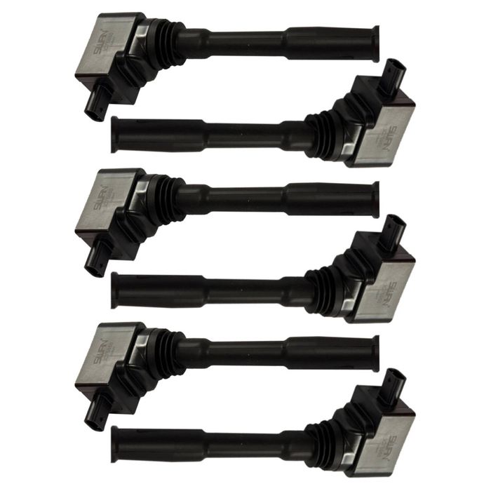 Set of 6 SWAN Ignition Coils for Ford F150 2018+ 2.7L Turbo International Models