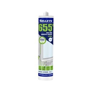 Selleys 290ml Clear 655FC Adhesive Sealant