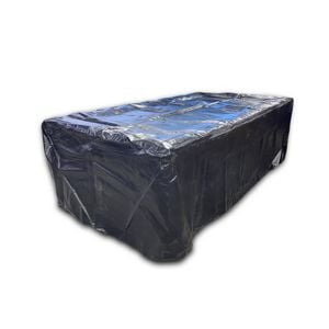 Sportivo Di Vinci 7ft Full Length Heavy Duty Vinyl Billiard/Pool/Snooker Table Cover with 80cm Drop Skirt