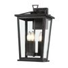 Trinity W3 Exterior Wall Light - Antique Brass - Large
