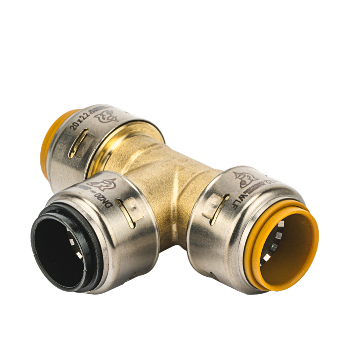 SharkBite Max 20mm x 20mm x DN20 PEX/Copper Conversion Tee