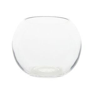 Fish Bowl Glass Vase 16cm