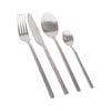 Argon Tableware Stainless Steel Dinner Knives - 21cm - 4x Durable Rust Resistant Stainless Steel Dishwasher Safe Flatware Set