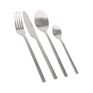 Argon Tableware Stainless Steel Dinner Knives - 21cm - 4x Durable Rust Resistant Stainless Steel Dishwasher Safe Flatware Set