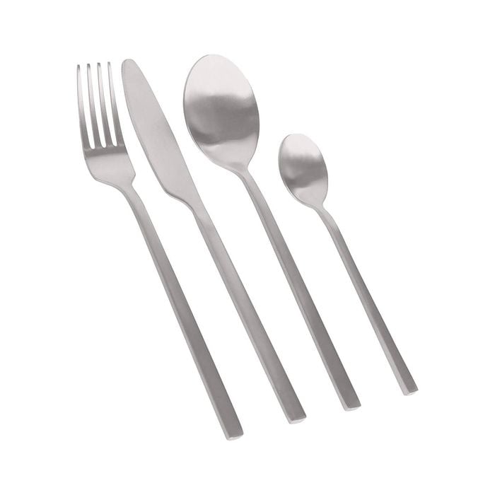 Argon Tableware Stainless Steel Dinner Knives - 21cm - 4x Durable Rust Resistant Stainless Steel Dishwasher Safe Flatware Set