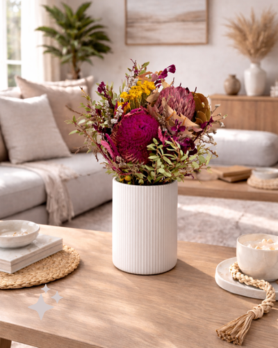 Blooms of Joy - Gallery - 4AustralianDried Flower Bouquet for Home Decor Pink - Brand Page