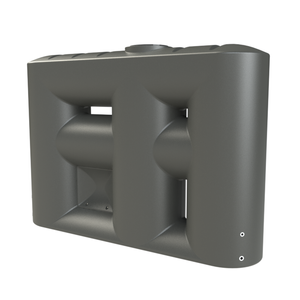 Melro Tanks 3000L Slate Grey Slimline 3060 Poly Water Tank
