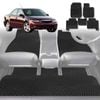 6D Diamond Car Floor Mats for Mazda 6 2002-2008-Full Set-Black-Outback GT