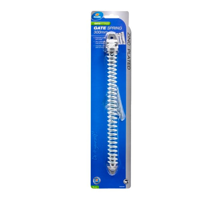 Zenith Gate Spring 300mm Zinc Plated