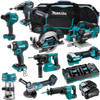 Makita XGT 40V 10 Piece Combo 4.0Ah Kit