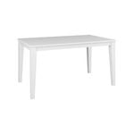 Daisy Dining Table 150cm Solid Acacia Timber Wood Hampton Furniture - White