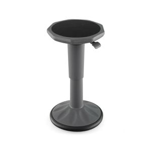 Costway Height-adjustable Chair Wobble Ergonomic Stool Kids Study Chair - Grey