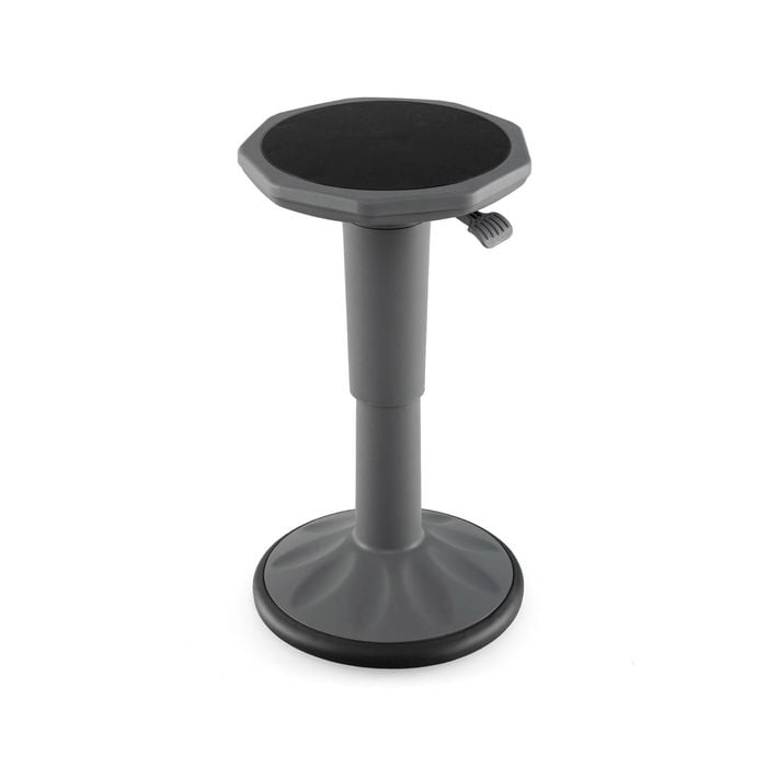 Costway Height-adjustable Chair Wobble Ergonomic Stool Kids Study Chair - Grey