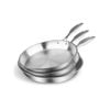 SOGA 3X Stainless Steel Fry Pan Induction Skillet