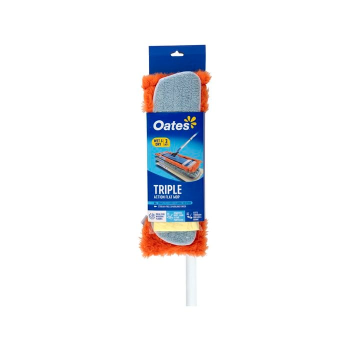 Oates Triple Action Flat Mop