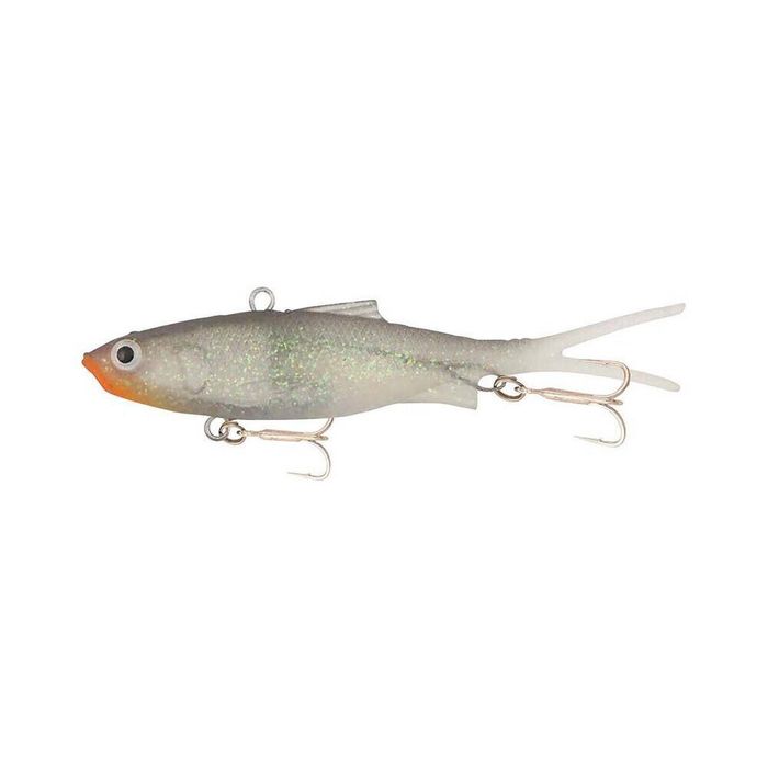 Samaki Vibelicious Fork Tail Vibe 150mm Soft Plastic Fishing Lure Ghost Bait UV