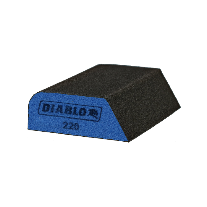 Diablo 220 Grit Final Finish Dual Edge Sanding Sponge - 1 Pack