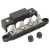 Switch Boss Positive/Negative 4 Gang M8 250A Bus Bar with Bolt-On Cover for 12v/24v Systems