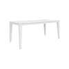 Daisy Dining Table 180cm Solid Acacia Timber Wood Hampton Furniture - White