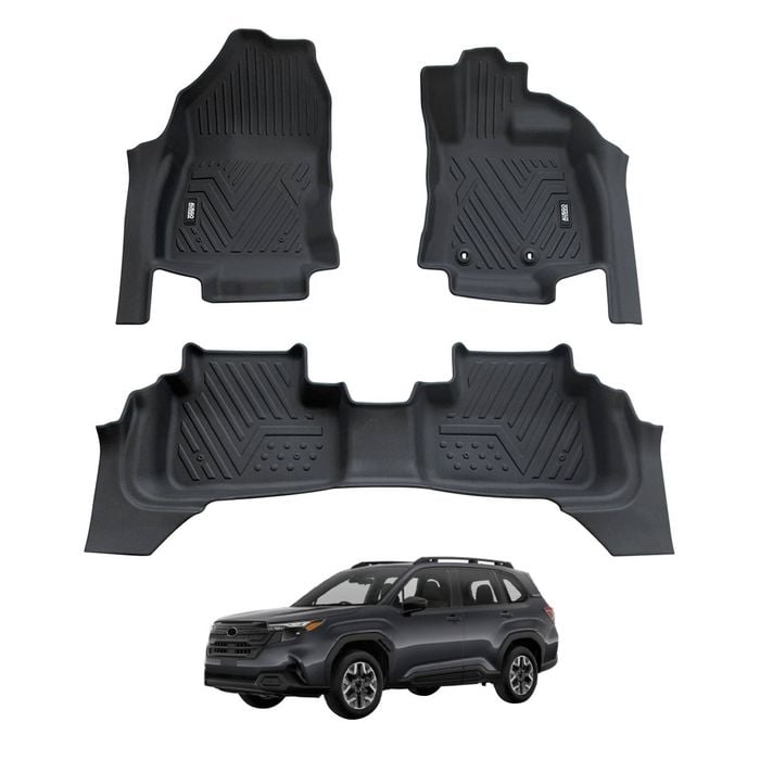 AUSGO Car Floor Mats for Subaru Forester Hybrid 2025-Onwards Floor Liners