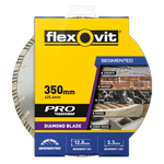 Flexovit 350 x 25mm Pro Segmented Diamond Blade