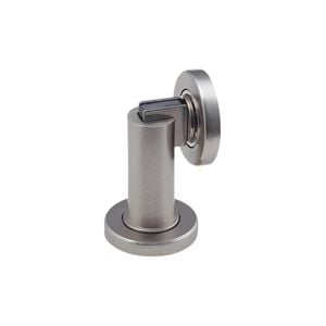 Zanda 75mm Brushed Nickel Magnetic Door Stop Heavy Duty 