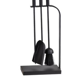 Jumbuck 2.3 x 49.5cm 3 Piece Black Powder Coated Steel Tool Set