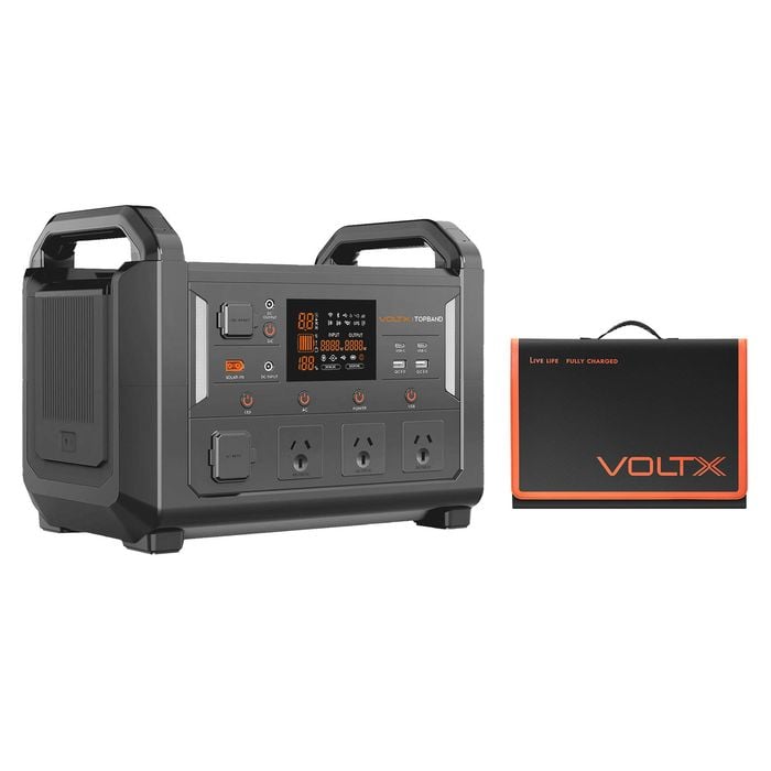 VoltX 1200W 1152Wh Portable Power Station + 200W Solar Panel