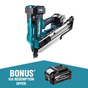Makita 40V XGT 34 Deg Framing Nailer Skin - BN001GZ