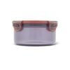 Locknlock 600ml Eco Round Airtight Snack/Food Container Travel/Pantry Set Short