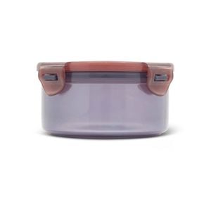 Locknlock 600ml Eco Round Airtight Snack/Food Container Travel/Pantry Set Short