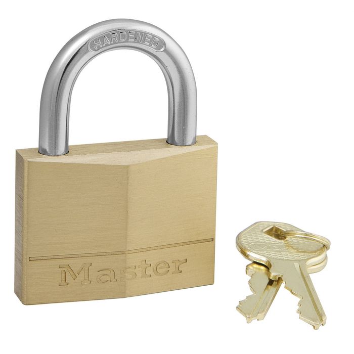 Master Lock 50mm Brass Keyed Alike Padlock