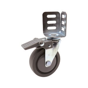 Move It 75mm Angle Bracket Swivel Brake - 2 Pack