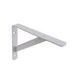 Carinya 200 x 150mm White Heavy Duty Straight Stayed Bracket