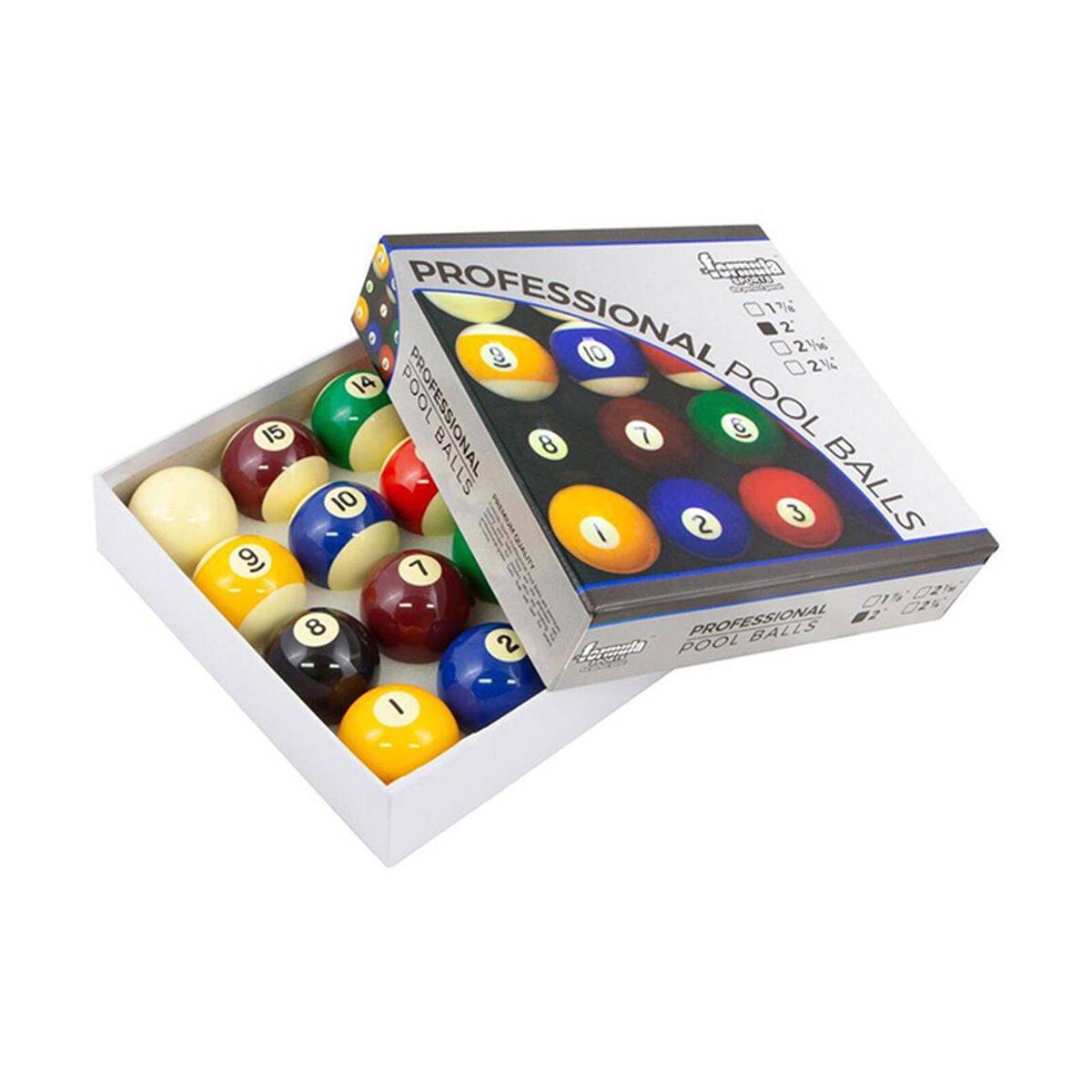 Formula Sports Profesional 1-15 Number Billards Pool Balls 2 ...
