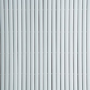 Moda 1 x 3m White PVC Balcony Screening With Capping