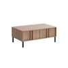 Effie Coffee Table 2 Drawers Oak