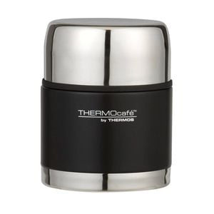 Thermos THERMOcafe Stainless Steel Food Jar  500ml  Matte Black