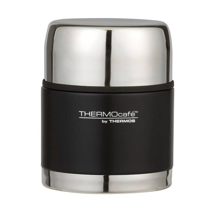 Thermos THERMOcafe Stainless Steel Food Jar  500ml  Matte Black