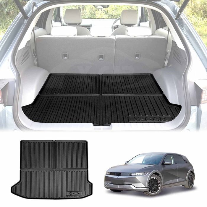 Boot Liner for Hyundai IONIQ 5 IONIQ5 2021-Onwards Heavy Duty Cargo Trunk Mat 3D Luggage Tray