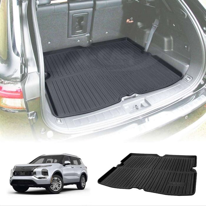Boot Liner for Mitsubishi Outlander PHEV 2021-Onwards Heavy Duty Cargo Trunk Mat Luggage Tray
