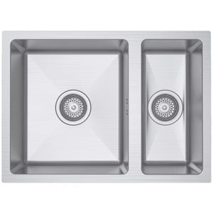 SINX CUBE 35.18 Double Sink Bowl