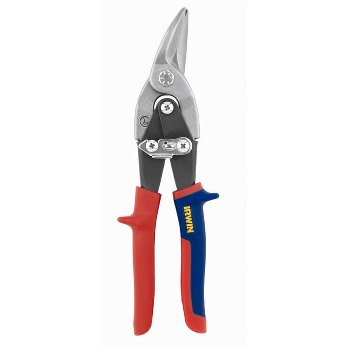 Irwin Offset Left Straight Cut Aviation Snips