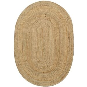Oval Jute Rug-Kochi 1118-Natural-160x230cm